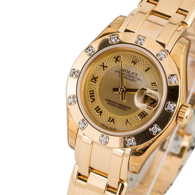 Rolex Lady Pearlmaster 80318 Mother of Pearl
