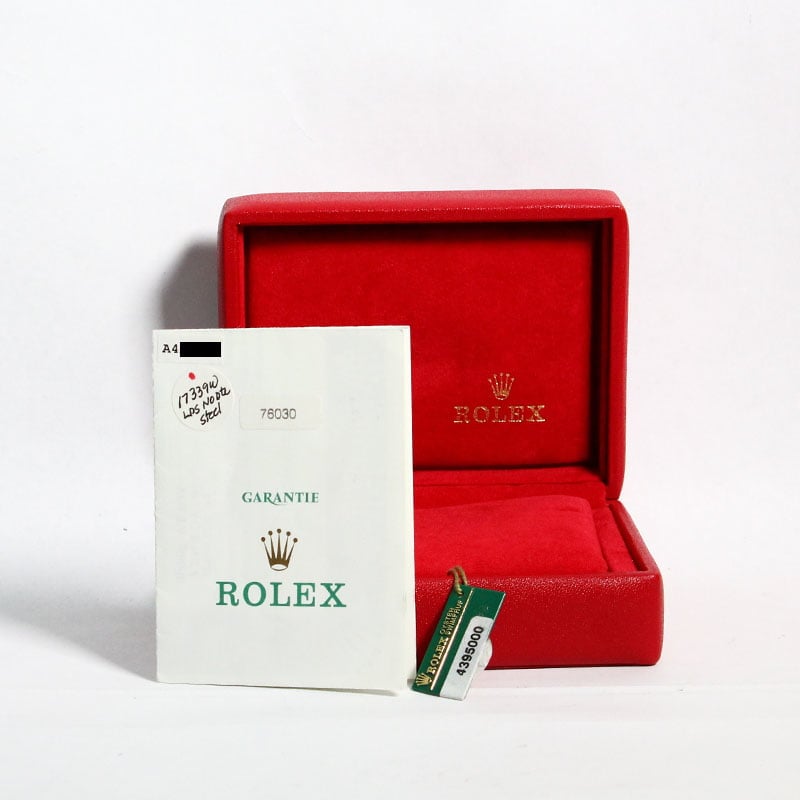 Ladies Rolex Oyster Perpetual 76030 White Roman