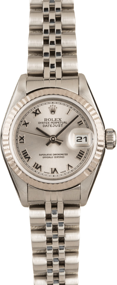 Pre-Owned Rolex Ladies DateJust 79174 Silver Dial