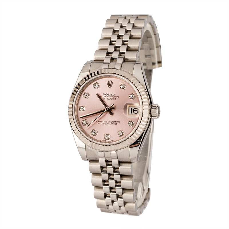 Rolex Datejust 178274 Pink Diamond Dial