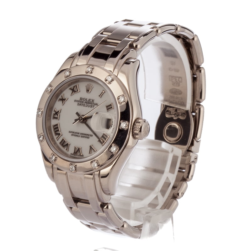 Pre Owned Ladies Rolex Pearlmaster 80319