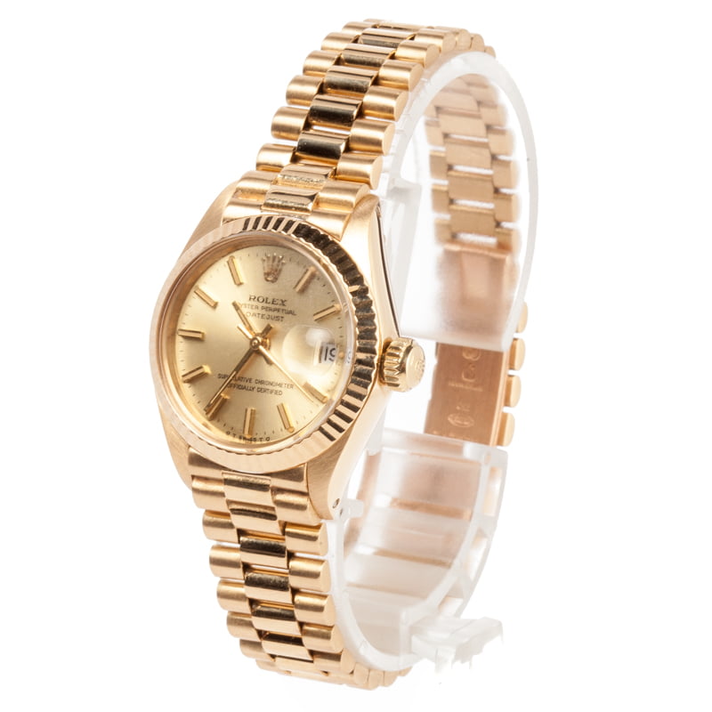 Pre-Owned Rolex Ladies President 6917