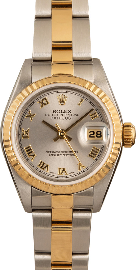 Used Ladies Rolex Oyster Perpetual Datejust Watch 79173