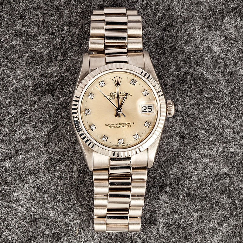 Pre-Owned Rolex Mid-size President 68279