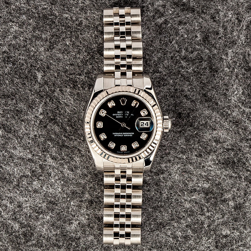 Ladies Rolex 179174 Diamond Dial