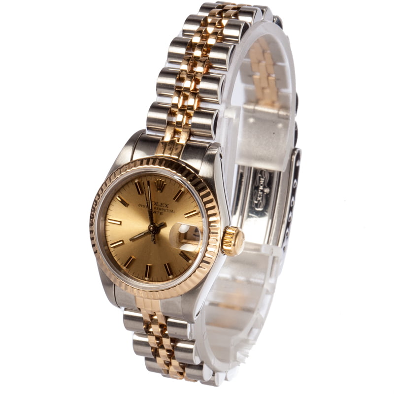 Rolex Datejust 69173 Two Tone Women's Watch
