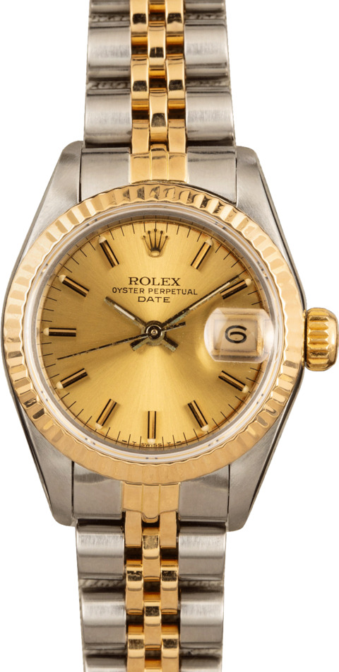 Rolex Datejust 69173 Two Tone Women's Watch