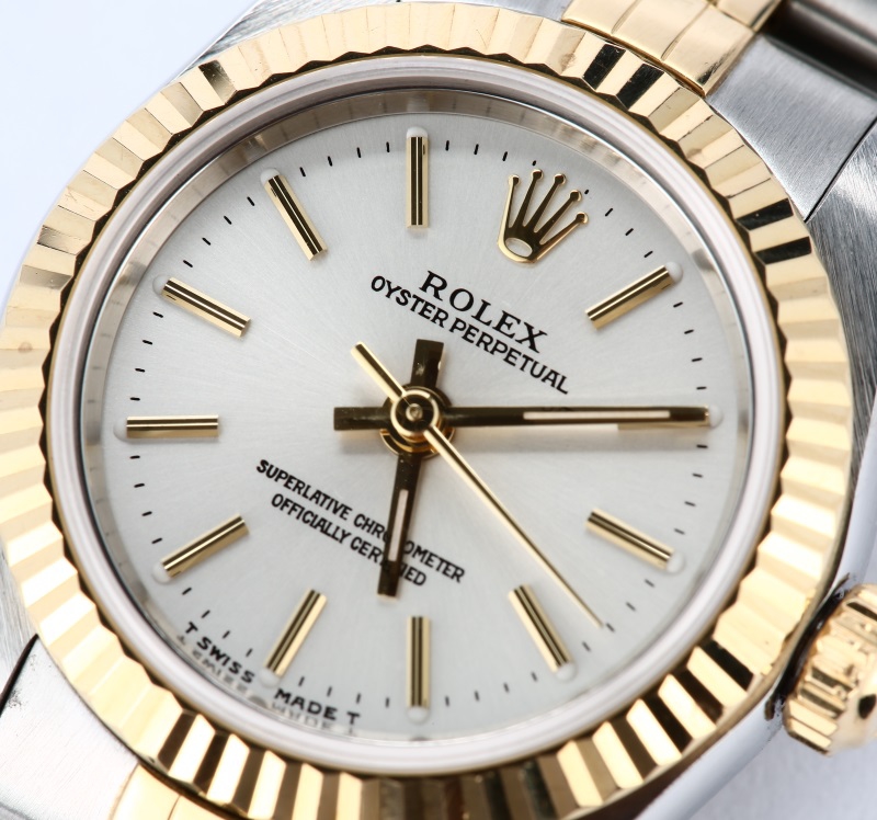 Ladies Rolex Oyster Perpetual 76193 Pre-Owned