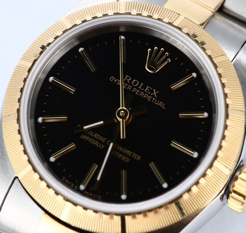 Rolex Lady Oyster Perpetual 76243 Black