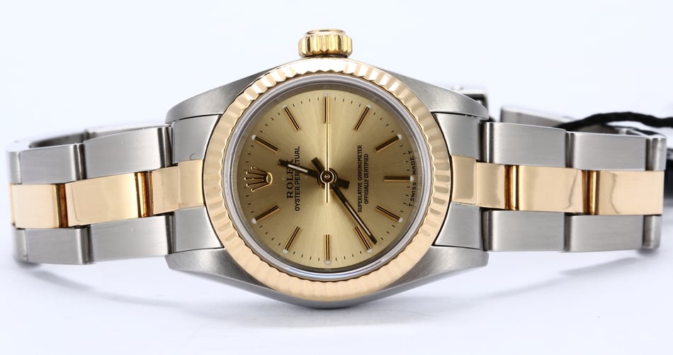 Rolex Oyster Perpetual 67193 Two Tone Oyster