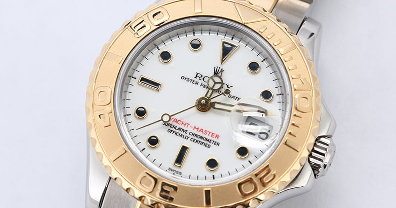 Rolex Ladies YachtMaster 169623 White Dial