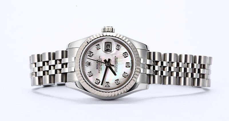 Rolex Ladies Datejust 179174 MOP Diamond