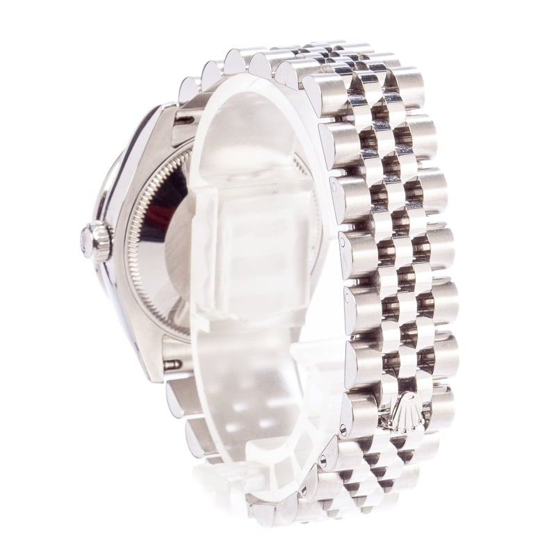 Rolex Datejust 178384 Mid-Size Watch Diamond Bezel