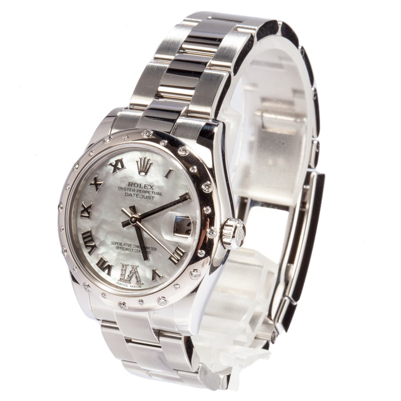 Used Rolex Mid-Size Datejust 178344