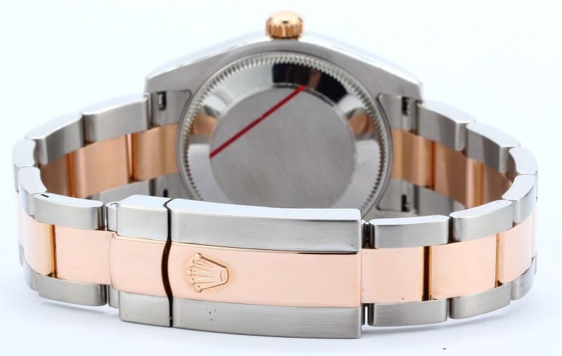 Ladies Rolex Rose Gold Mid-Size Watch