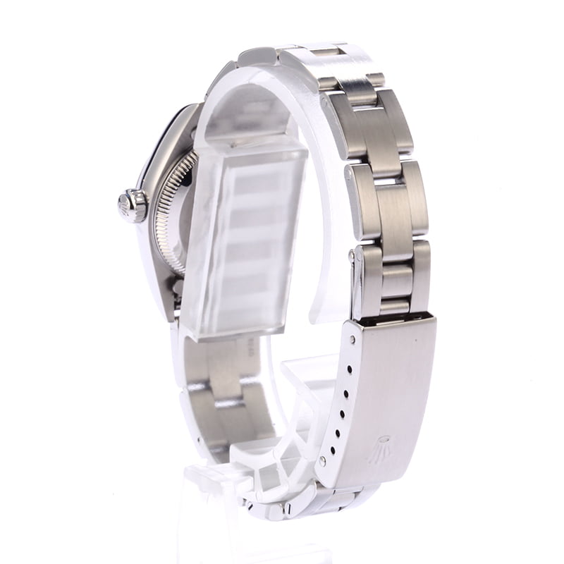 Pre Owned Rolex Ladies Oyster Perpetual 76080 White Roman Dial