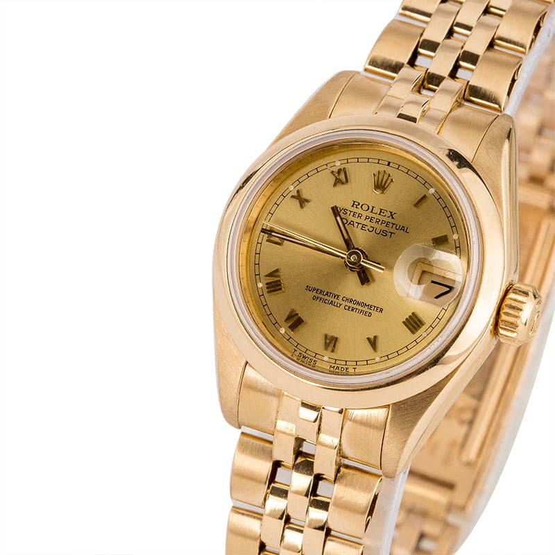 Pre Owned Rolex Datejust 69168 Honeycomb Band