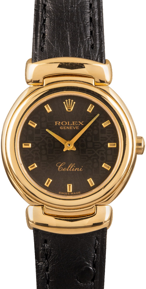 Ladies Rolex Cellini 6621 Yellow Gold