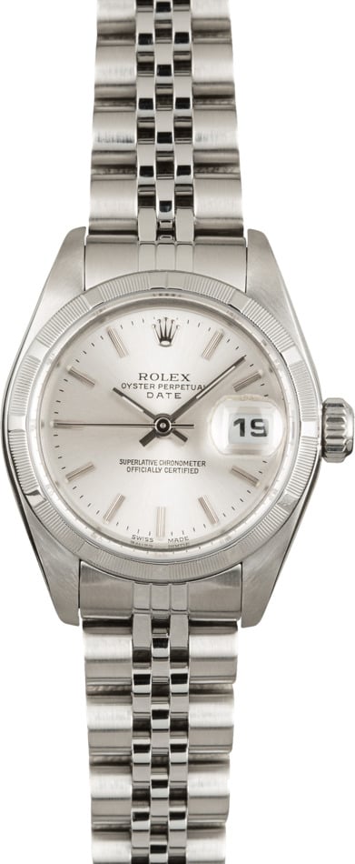 Rolex Date 79190 Silver Index Dial