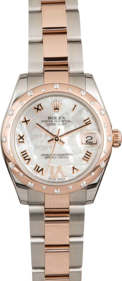 Rolex Datejust 178341 Roman Mother of Pearl Dial