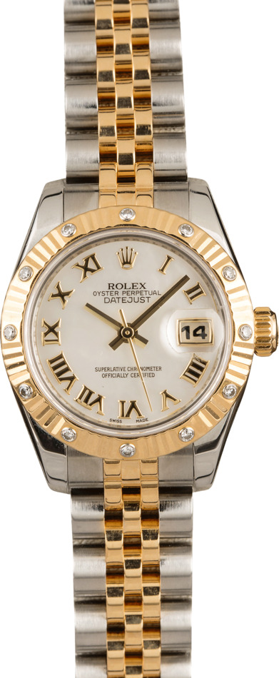 Pre Owned Rolex Lady-Datejust 179313 MOP