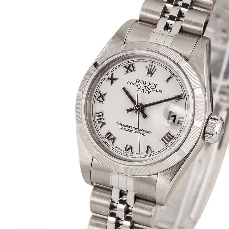 Pre Owned Ladies Rolex Datejust 79190 Stainless Steel