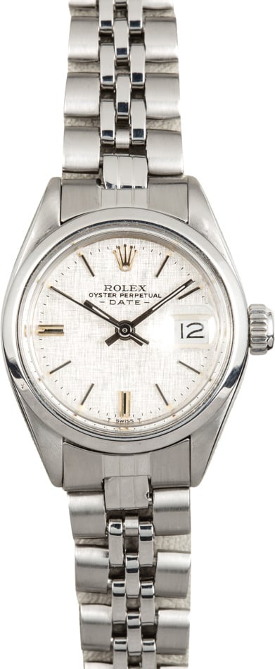Rolex Ladies Date 6916 Stainless