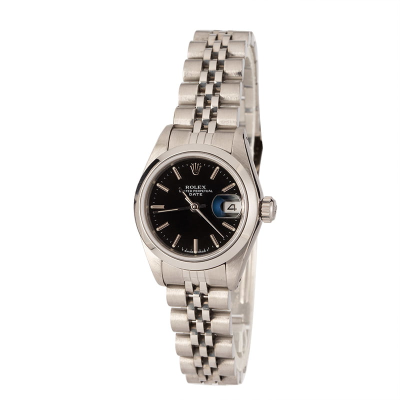 132356 Rolex Lady Datejust 69160 Black Dial