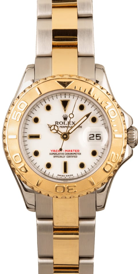 PreOwned Rolex Yacht-Master 169623 White Dial
