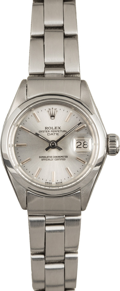 Pre-Owned Rolex Date 6916 Fold Over Jubilee