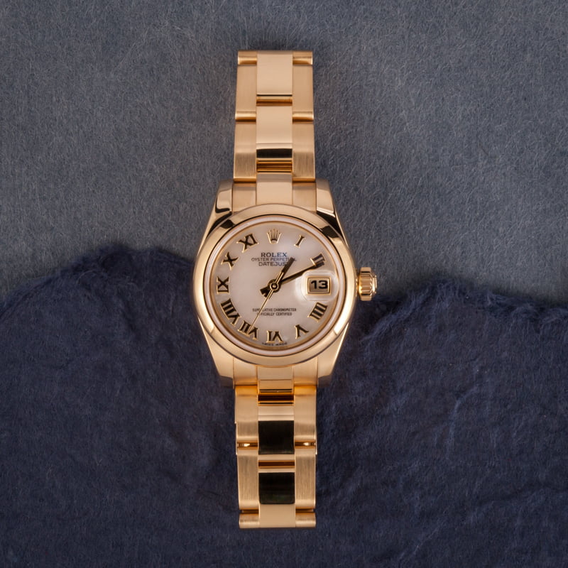 Used Rolex Ladies Datejust 179168
