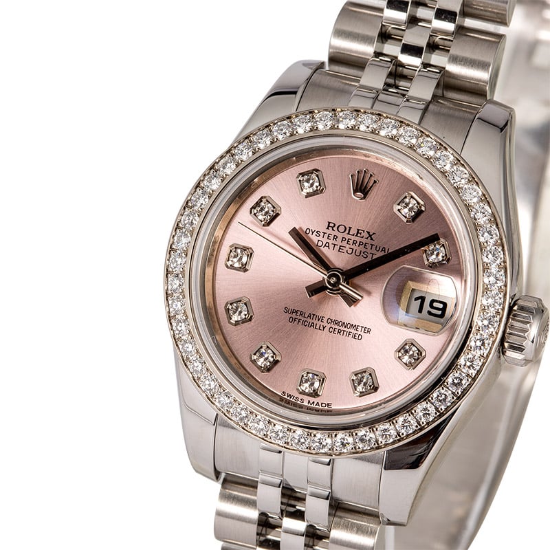 Rolex Ladies Datejust 179384 Diamonds