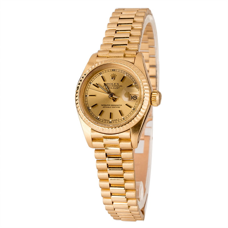 Pre-Owned Rolex Ladies President 6907