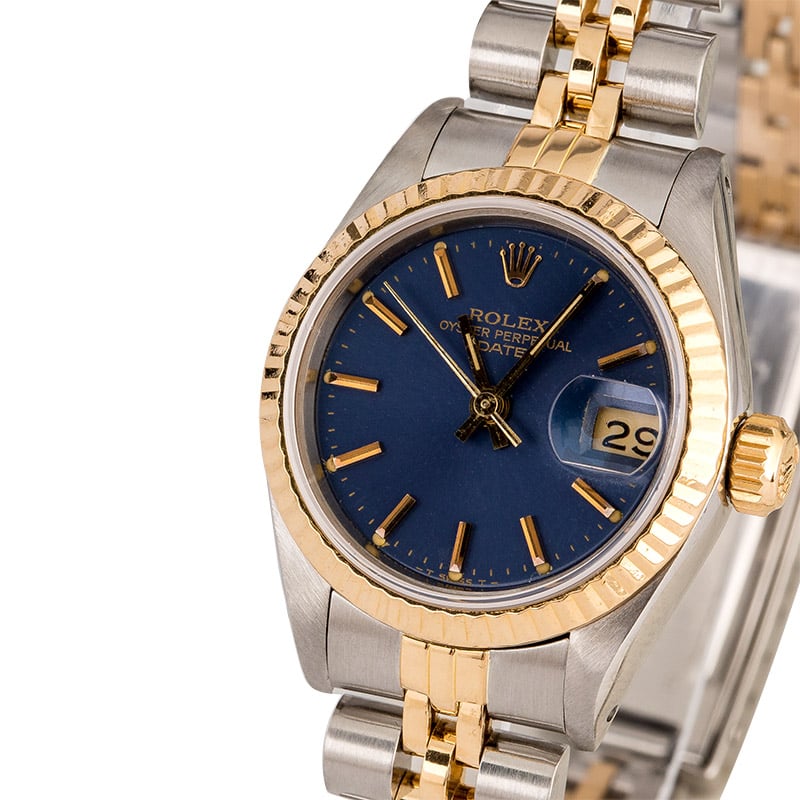PreOwned Rolex Lady Datejust 69173 Two Tone Jubilee