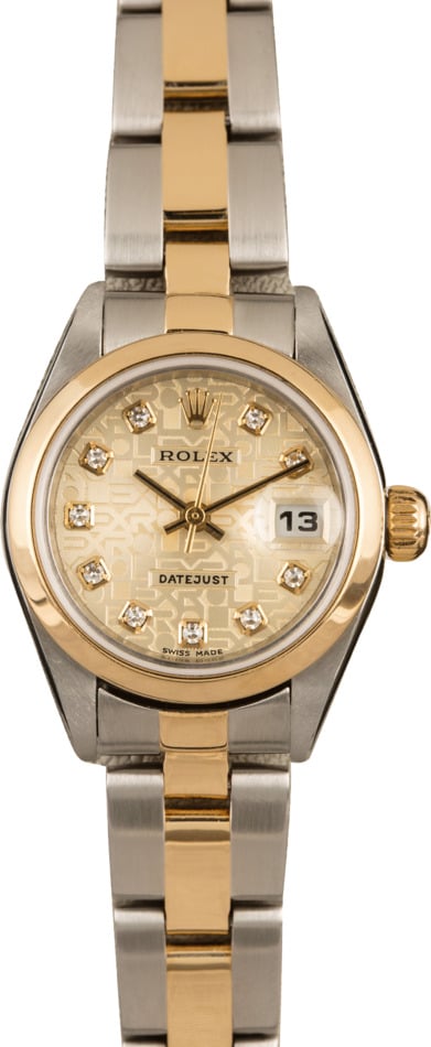 Women's Rolex Datejust 79163 with Diamonds