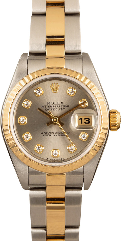Rolex Lady-Datejust 79173 Silver Dial