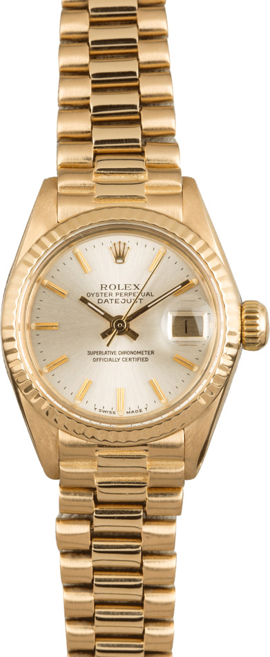 PreOwned Rolex President 6917 Silver Dial