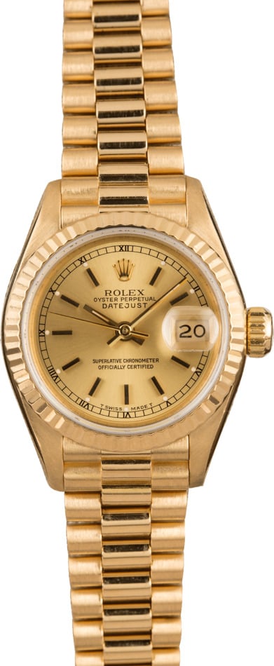 Pre-Owned 26MM Rolex Lady President 69178
