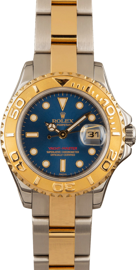 Lady Rolex Yacht-Master 169623 Blue Dial