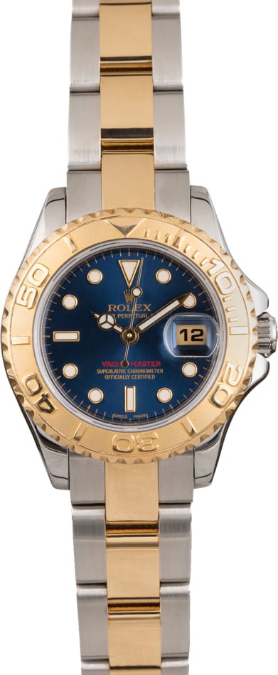 PreOwned Rolex Yacht-Master 29MM 169623 Blue Dial