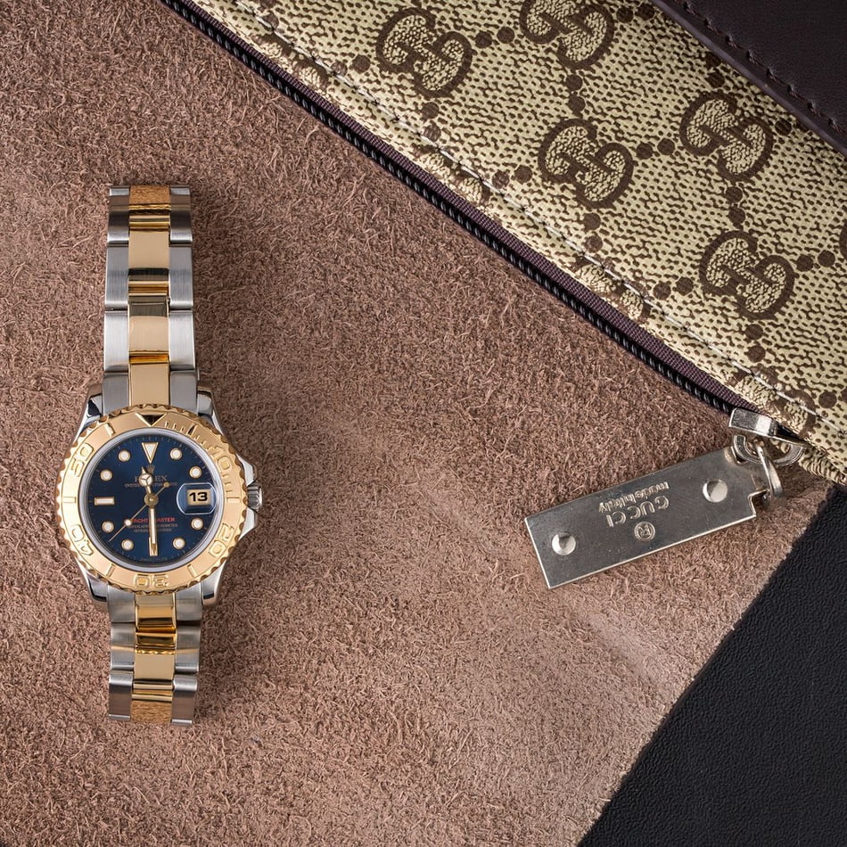 Rolex Mid-Size Yacht-Master 69623 Blue Dial