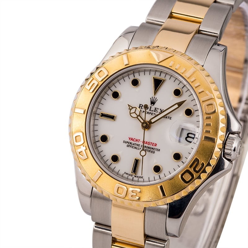 Pre Owned Rolex Yacht-Master 168623 Two Tone Oyster