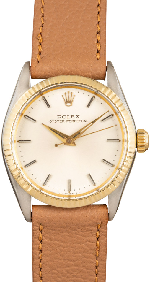 Rolex Oyster Perpetual 6551 Silver Index Dial
