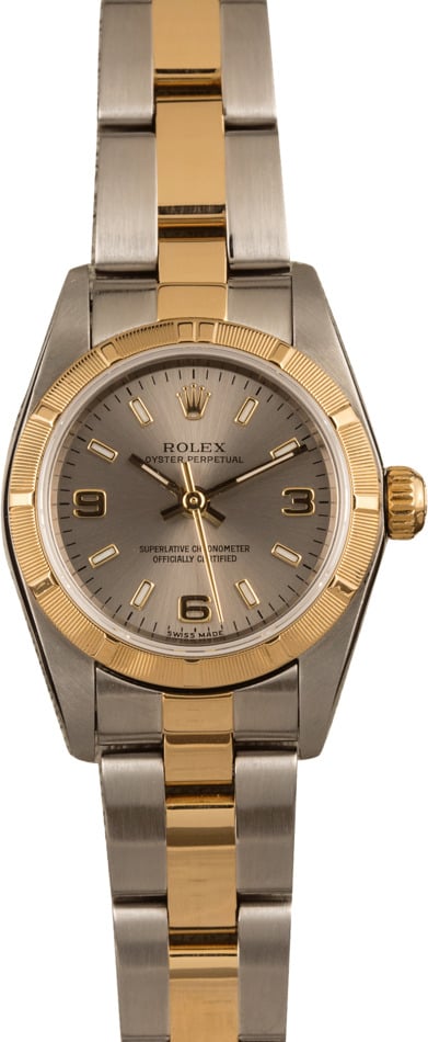 Rolex Lady Oyster Perpetual 76233 Two Tone Oyster