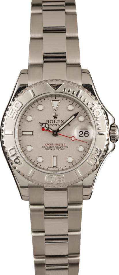 Pre-Owned Rolex Yacht-Master 168622 Mid-Size Watch