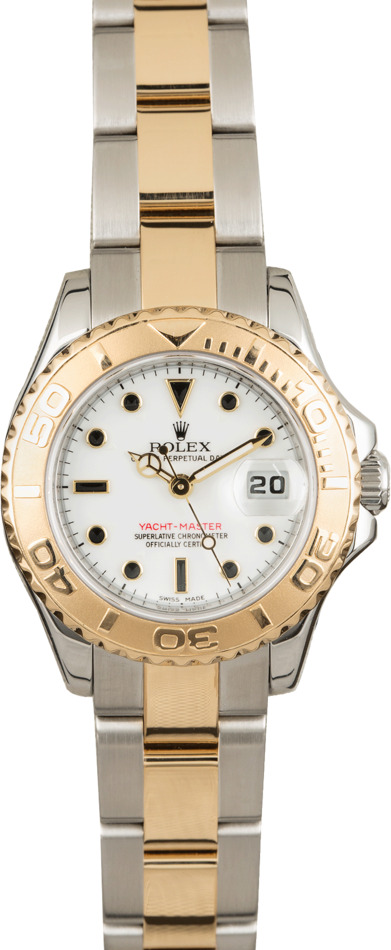 PreOwned Rolex Yacht-Master 169623 Two Tone Oyster