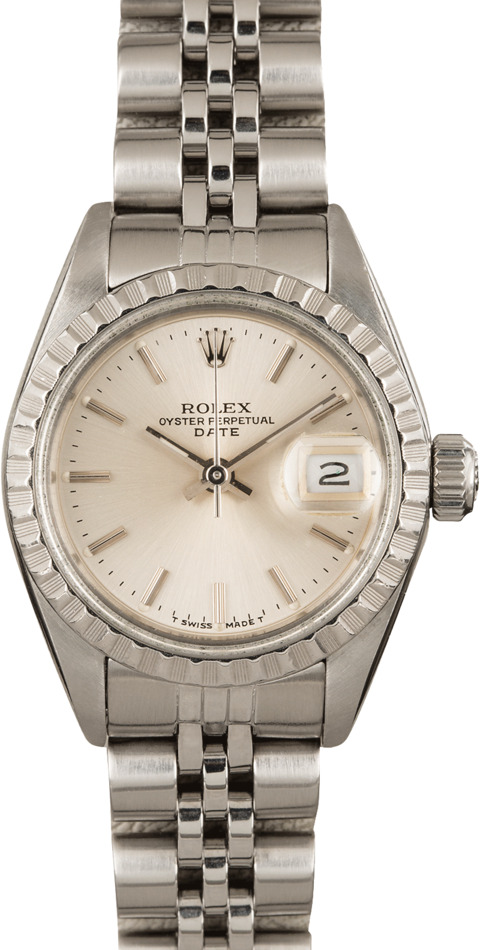 Ladies Rolex Date Stainless 69240