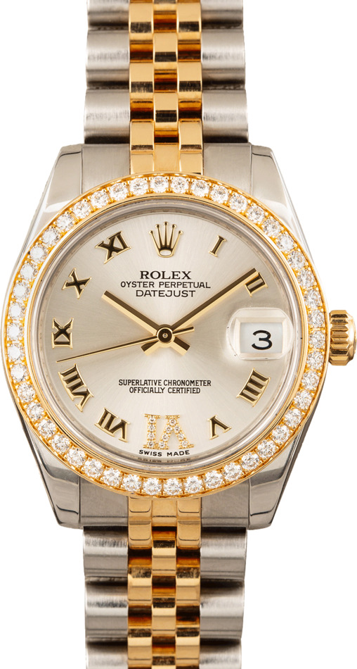 Rolex Datejust 178383 Diamond Bezel & VI