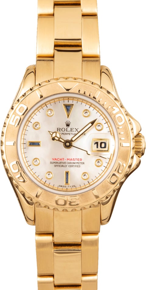 used gold women's rolex