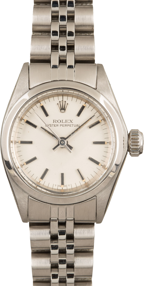 Ladies Rolex Oyster Perpetual 6718 Stainless Steel